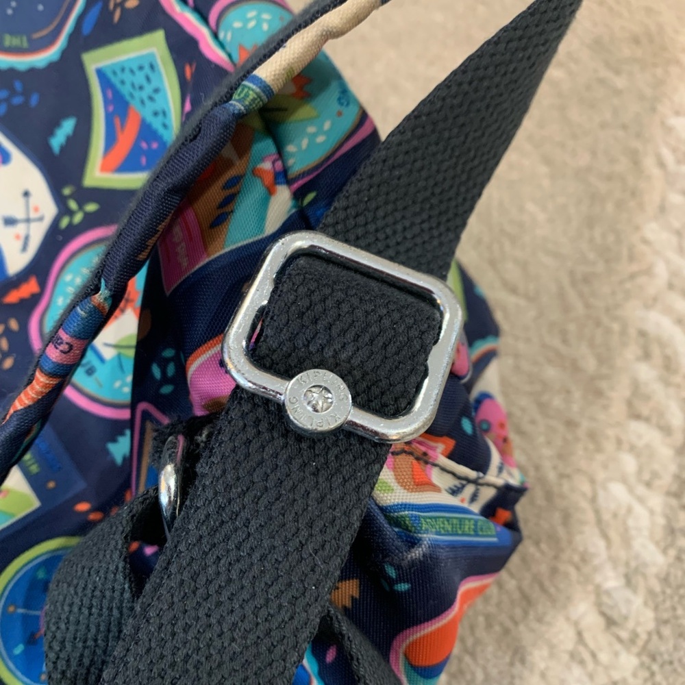 Kipling Colorful Patterned Backpack - image 3